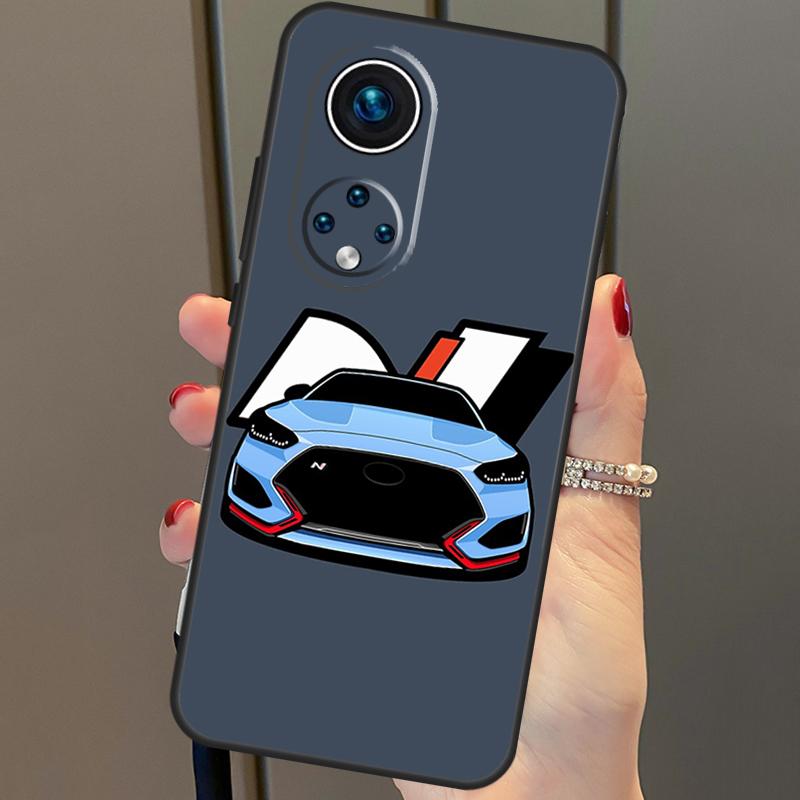 I30N Blue Cars Case For Honor X8a X9a X7a X6a X7 X8 X9 X9b X8b Honor 90 70 50 10 Lite Magic 6 5 Pro Cover