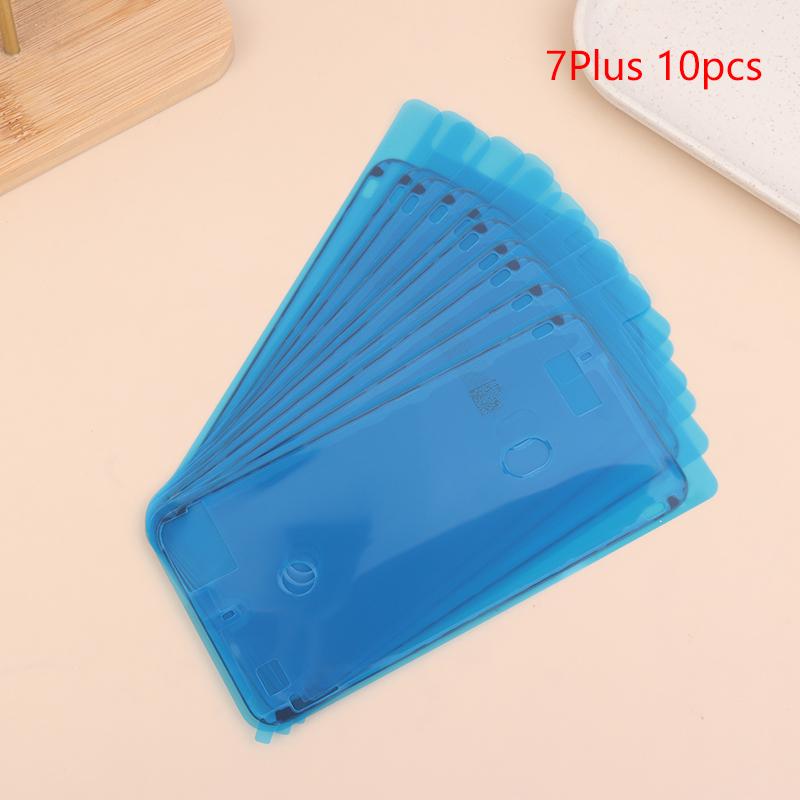 10Pcs Waterproof Adhesive Battery Sticker Invisible Frame Seal Strip Blue PET Adhesive for Phone Edge Dust Protection Gasket