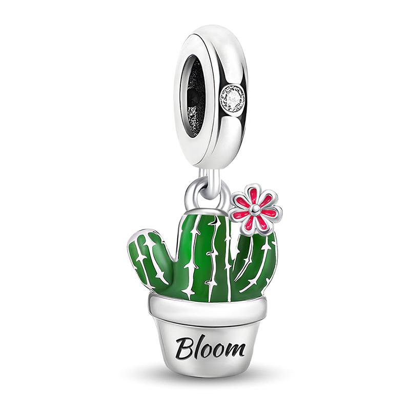 Copper Orange Watermelon Fruit Series Charms Beads Fit Diy Bracelet Necklace Making Gift Of High Quality Jewelry