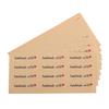 120PCS DIY Kraft Sealing Stickers Paper Crafts Hand Made Label Packaging Sticker
