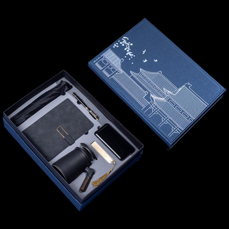 Premium Ceramic Tea Cup Business Gift Set