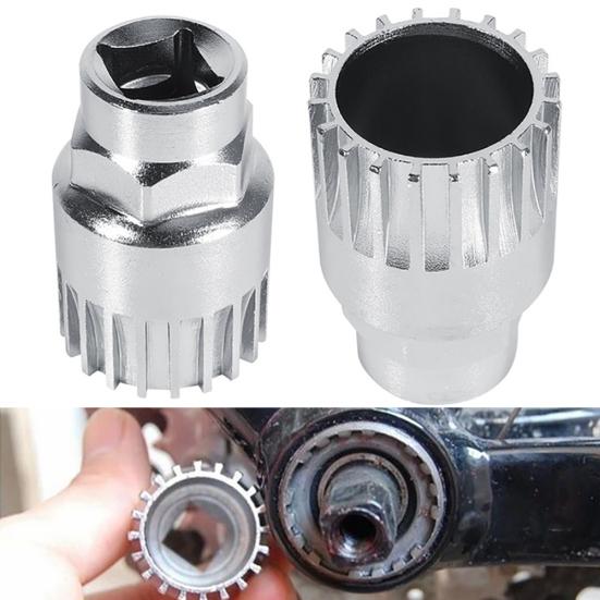 Bicycle Square Hole Axis Sleeve Bottom Bracket Remove Repair Tool Accessories