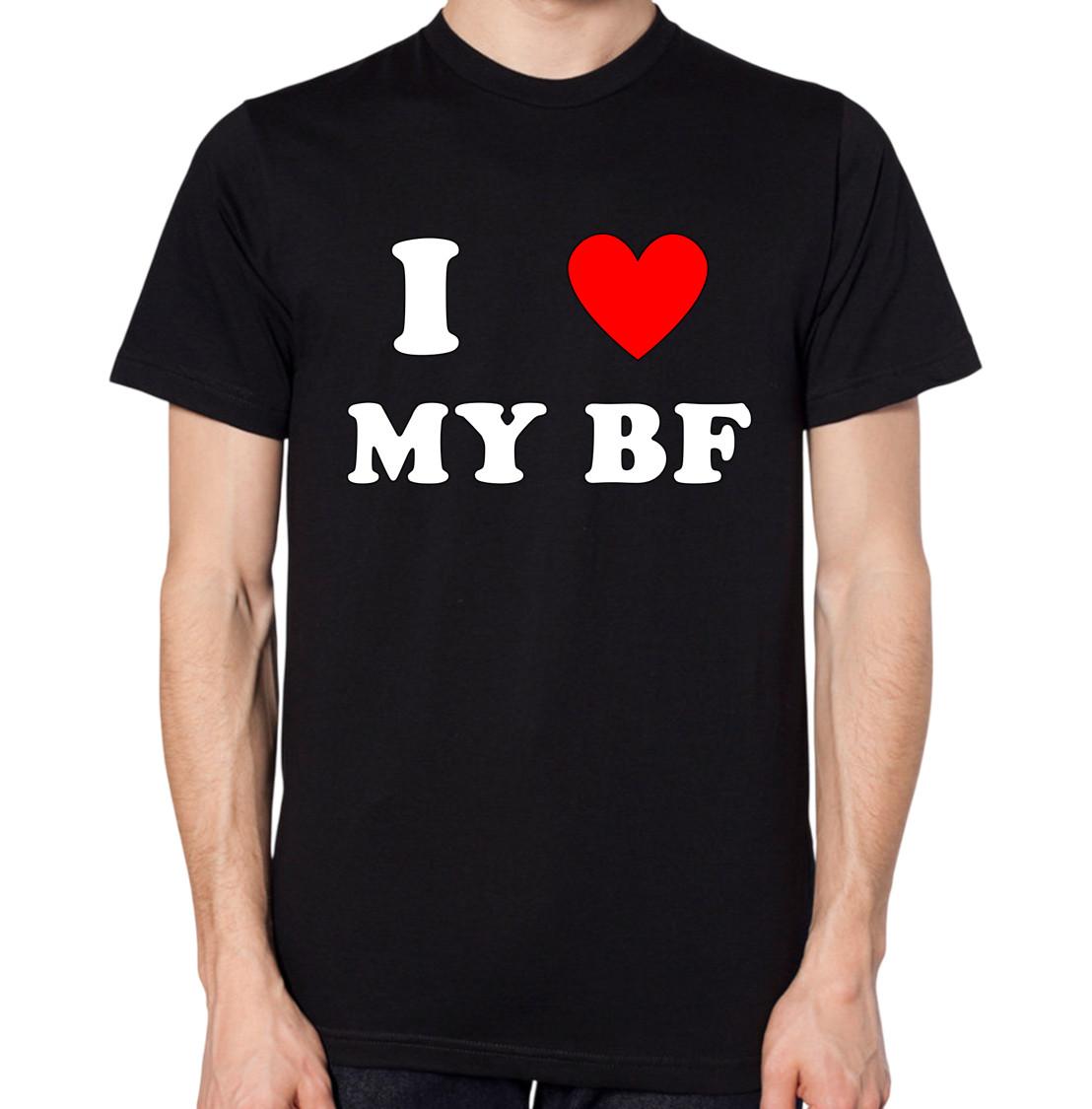 I Love My Boyfriend T-Shirt S