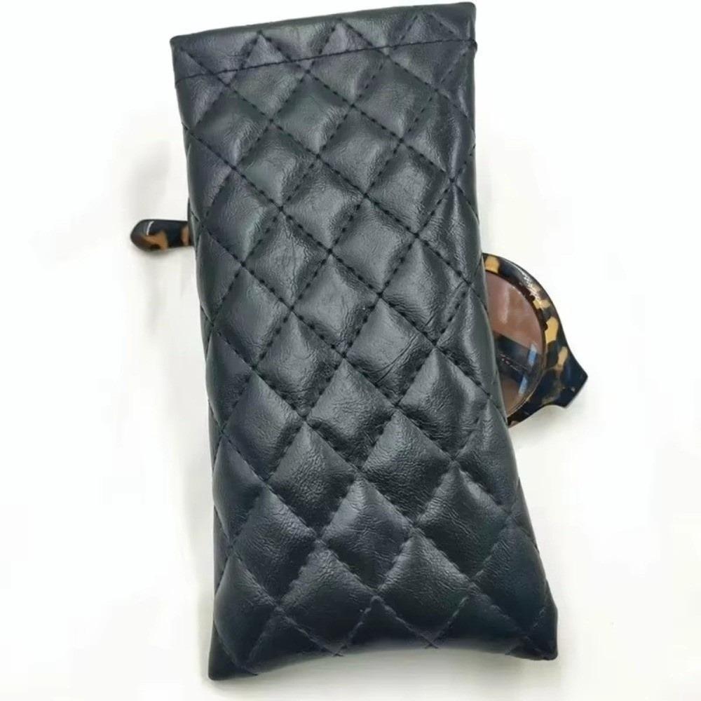 Single/Double-layer Sunglasses Storage Bag Sunglasses Case for Travel Eyewear Accessories