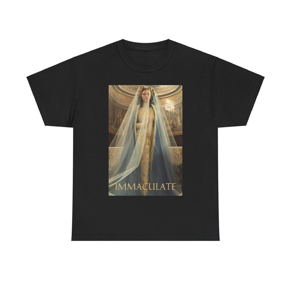 Sydney Sweeney IMMACULATE Horror Movie Shirt Unisex T-Shirt S