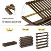 JINGRUIXIANG Foldable Multi-Layer Storage Rack