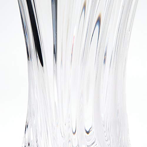 Toyo Sasaki Glass Flower Vase, Large, Frugole, Approx. 14.2 x 25.8 x 14.2 cm, Made in Japan, P-26356-JAN, Clear