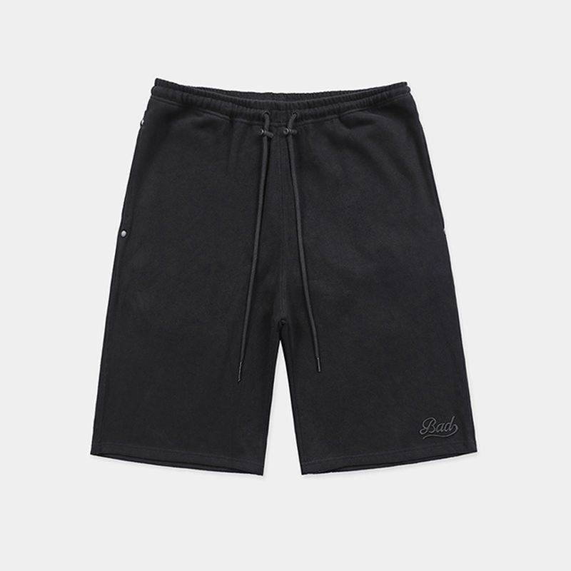 

South korea Badblood American vintage Casual Shorts Women s Sports Niche Pants Design Straight Pants Fashion Black M