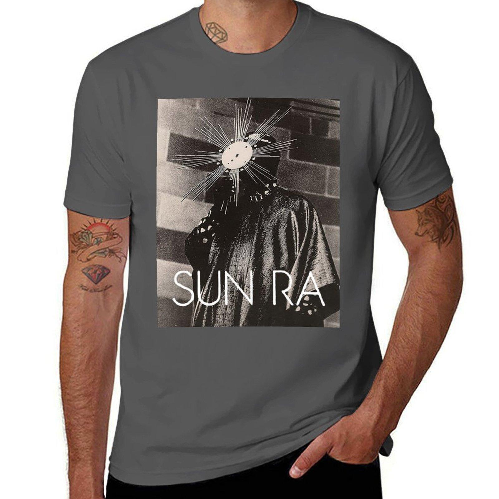 Sun Ra T-Shirt men t shirt cotton 100% man t shirt summer T-Shirt 4XL