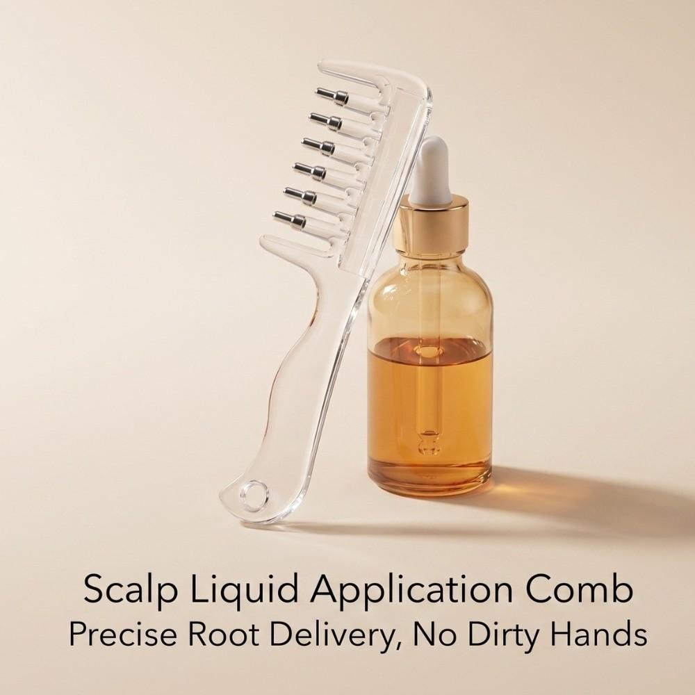 Multi-Function Hair Firming Applicator Hair Care Massage Guide Liquid Comb Mother'S Day