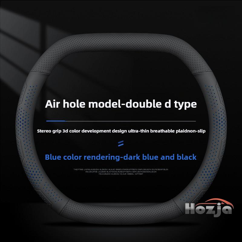 New Style Leather Car Steering Wheel Cover for HongQi HS5 E-HS9 E115 EHS9 H9 H5 HQ9 HS3 HS5 HS7 H6 L1