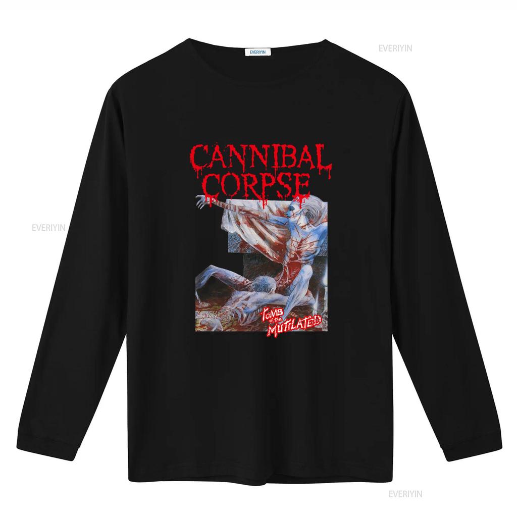 Cannibal Corpse Tomb Of The Mutilated T Shirt Cotton Black Men Sizes S To 5Xl K3529 Vintage Washed Breathable Designer Clothes