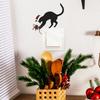 Christmas Atmosphere Personalized Black Cat Gifts Living Room Entrance, Home Switch Beautification Stickers