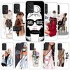 Girl Boss Female Coffee Phone Case For Samsung Galaxy A17 A37 A57 A16 A26 A36 A56 A15 A25 A35 A55 A14 A24 A34 A54 A13 A23 A33 A5