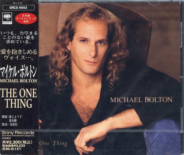 CD MICHAEL BOLTON - ONE THING SRCS6853 Japan Rock Used