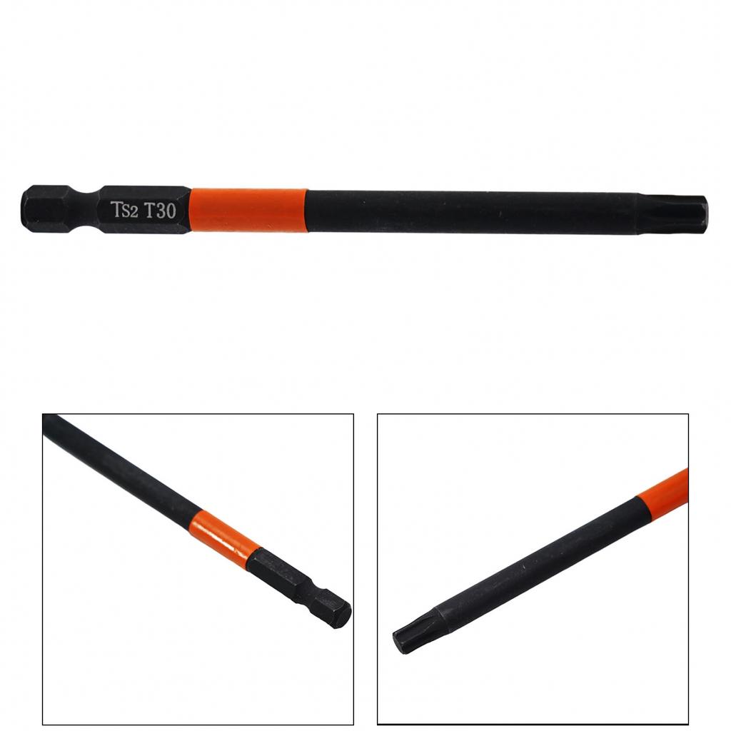 Practical Screwdriver Bit 1/4 Hex Shank 1/4 Inch Hex Head