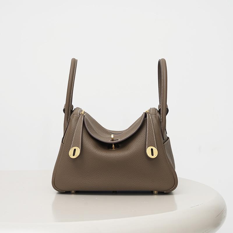 High-end semi-handmade wax thread tc top-grain cowhide doctor's bag for women, single-shoulder hand-held medicine case