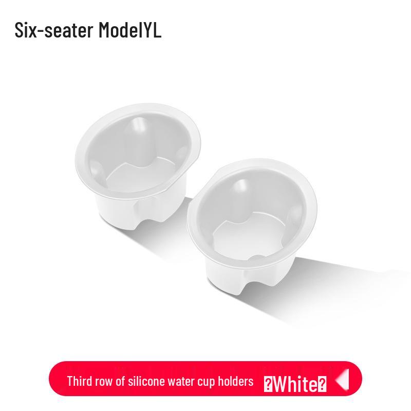 Silicone Cup Holder for 6-Seater Tesla YL/Model Y/3 Center Console