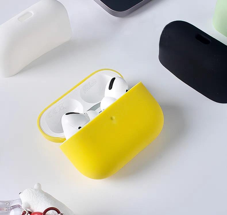 Case For Airpods Pro 2 Silicone Solid Wireless Headphone Cover For Apple Air Pod Pro2 2nd Generation Protective Shell