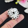 Watermelon Tourmaline, Coral 925 Sterling Silver Jewelry Ring Size 7 KG-139