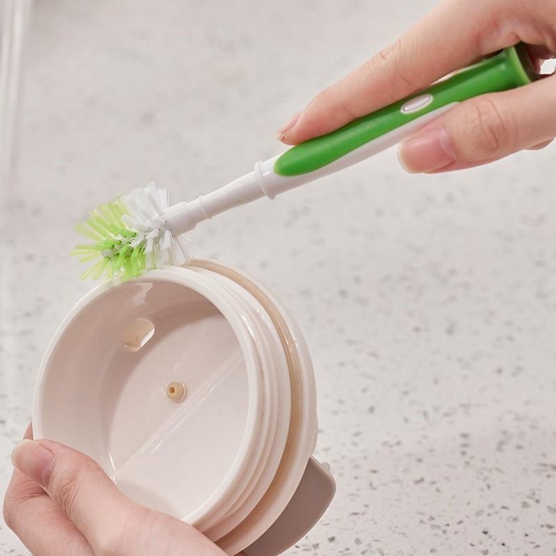 Base Cup Suction Brush For Glassware Cleaning And Home Kitchen Drain Maintenance