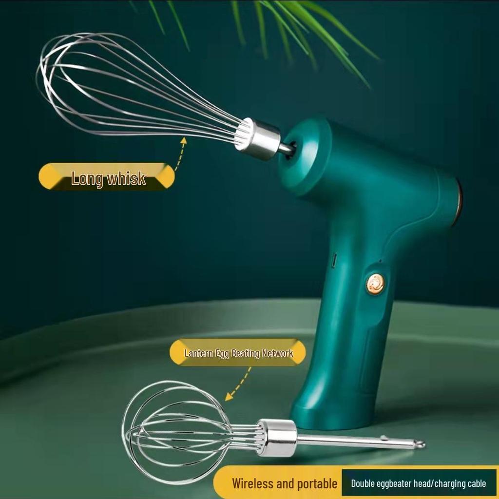 Wireless Electric Egg Beater & Cream Whipper 