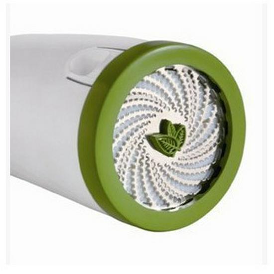 Koriander- & Kräuterhacker: Weiß-Grüner Gemüsehobel