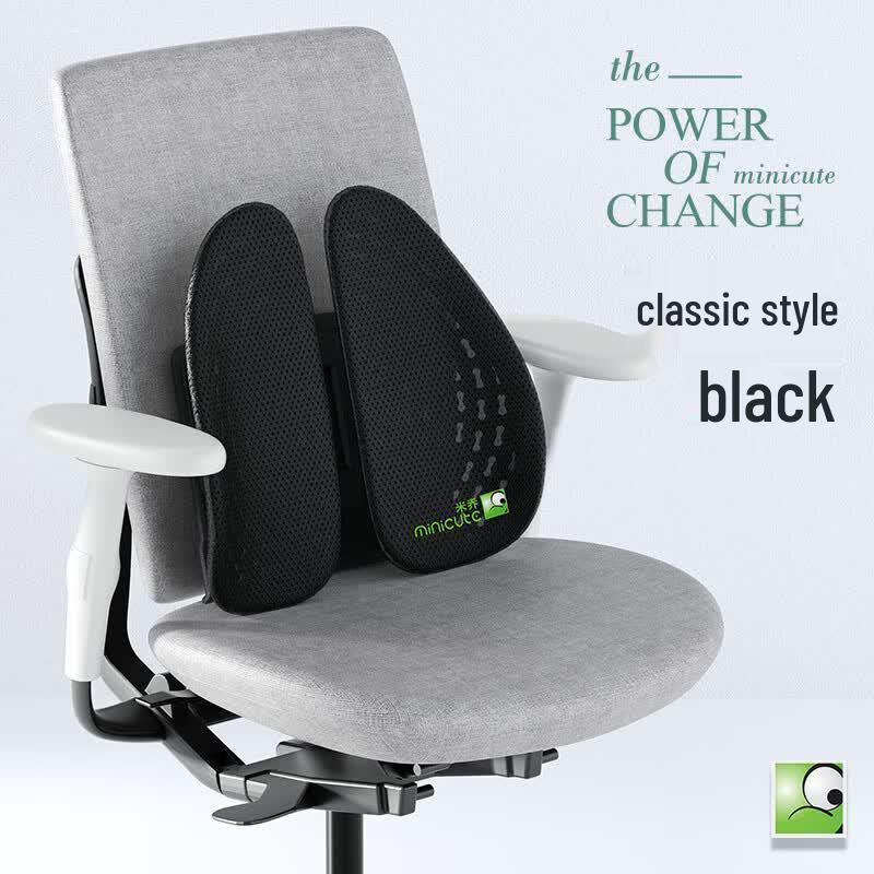 Minicute Ergonomic Memory Foam Lumbar Support Cushion