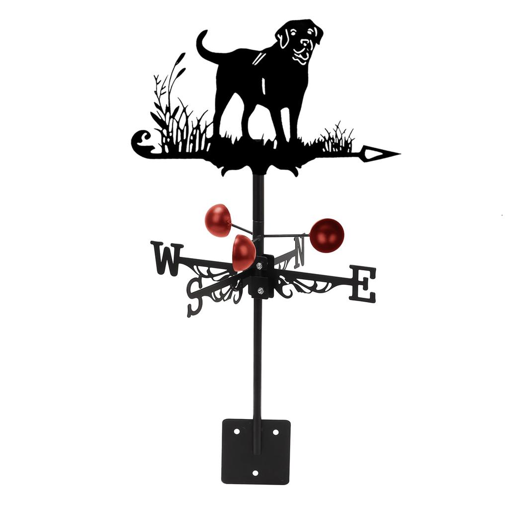 Metal Rooster Weathervane, 22.8 x 13 Inch , Direction Indicator Wind Vane Weathercock for Garden Decorative Farmhouse Yard Chicken Coop
