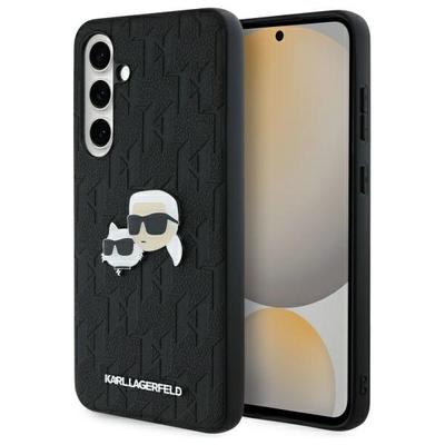 Karl Lagerfeld Klhcs24Fepgklkcpk Sam S24 Fe S721 Black Hardcase Monogram Karl&Chaoupette Head Pin