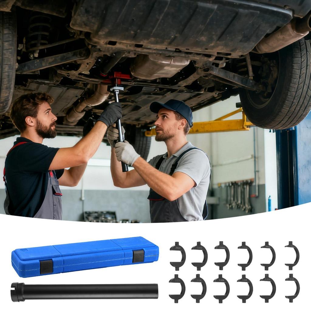Inner Tie Rod Removal Tool Inner Tie Rod Repair Kit Automotive Chassis Repair Tool for Steering System Automotive Vehicle Truck