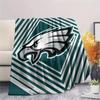 Philadelphia Eagles Print Flannel Blanket, High Quality Comfortable for All Seasons, Home Decor, Warmth and Comfort, Perfect for Christmas Gifts