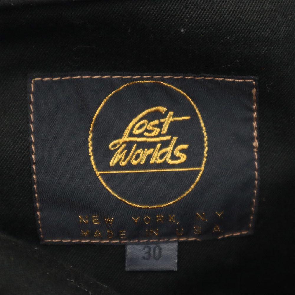 LOST WORLDS Made In USA Leather Pants W30 Black Men's Used