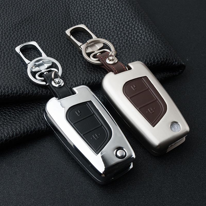 Toyota Venza Key Cover for 2020-2023 Leading Edition - Folding Key Case Shell