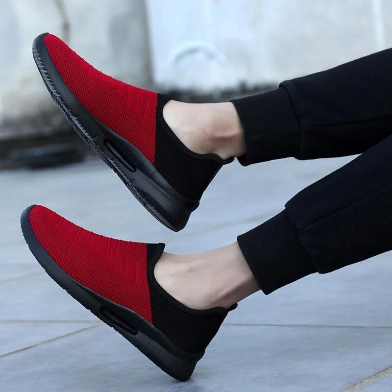 Damyuan Men Sneakers Loafers Slip on Casual Sports Shoes Comfortable Walking Luxury Male Business Shoe Driving Footwear