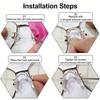 1/3/5Pcs Comfort Non Slip U Shaped Silicone Eyeglass Nose Pads Breathable Anti Skid Glasses Repair Kit For Sports & Daily Wear