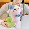 Mascot Snake Pig Plush Doll Toy Stuffed Pig Nose Snake Plushies Doll  New Year Gifts