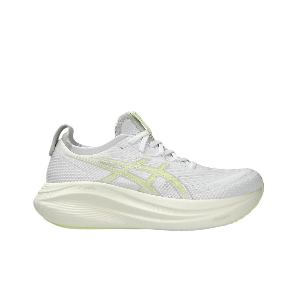 Asics Gel Nimbus 27 Weiß Huddle Gelb Herren Sneaker 1011B958-101