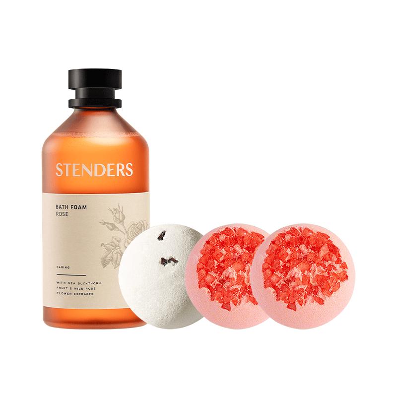 STENDERS Rose Bubble Bath Gift Set