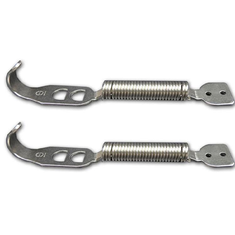 Automotive Clip Stainless Bonnet Springs Fastener Clips Car Hood Spring Pin Hood Pin Lock Kit Hood Clips