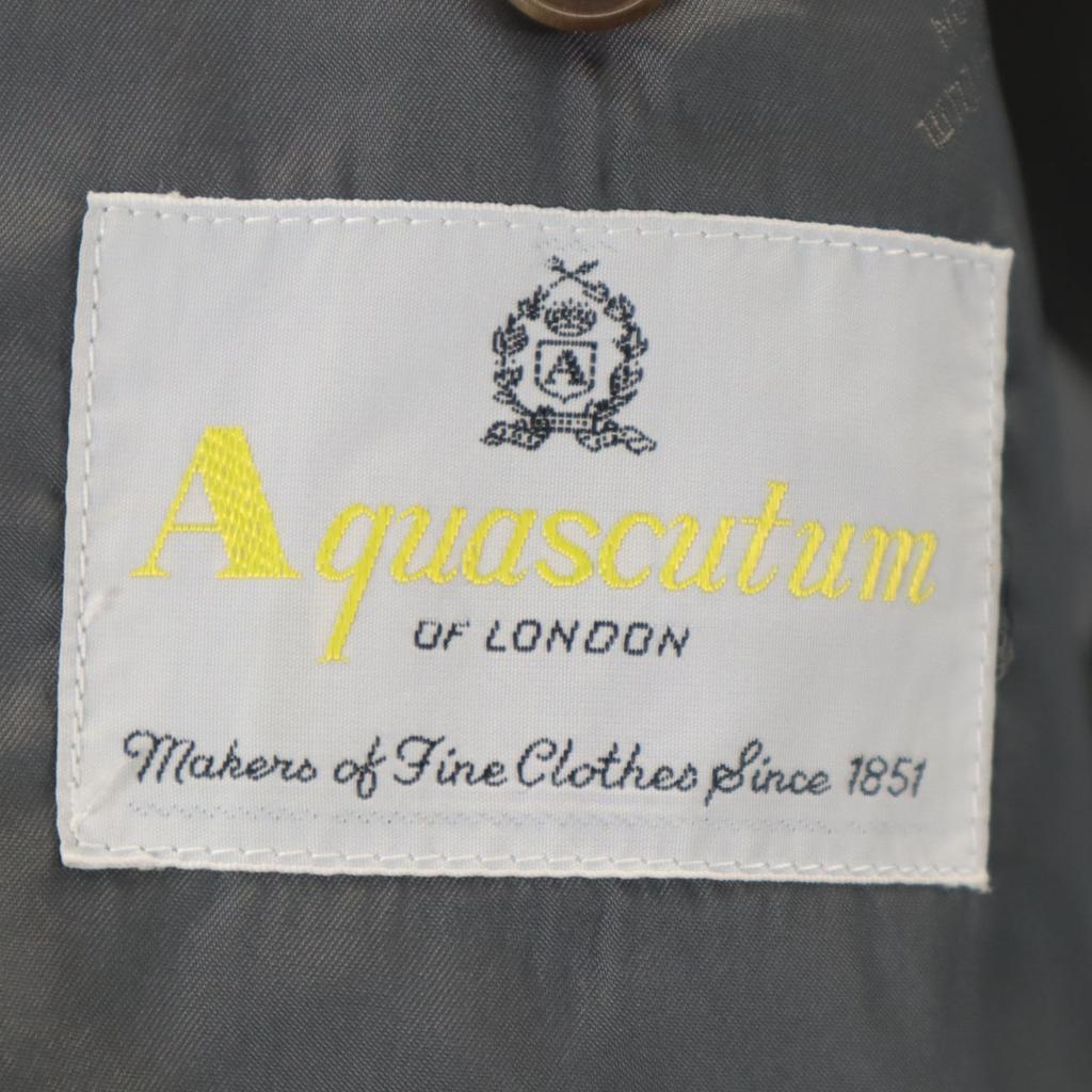 Aquascutum 90s Made in Japan Old tailored jacket 100AB7 gray Men's Used