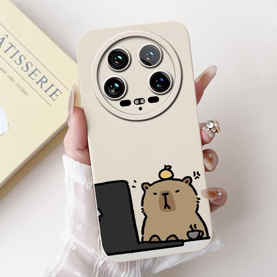 For Xiaomi 14 Ultra Case Mi 13 Ultra Unique Cartoon Cover Shockproof Phone Case For Xiaomi 13 Ultra Mi 13Ultra 14Ultra Soft Bags