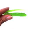 HENGJIA 0.11oz/4.13'' Loach Bait Soft Lures Trout Pike Lures Tackle 10pcs/bag Glow In the Dark