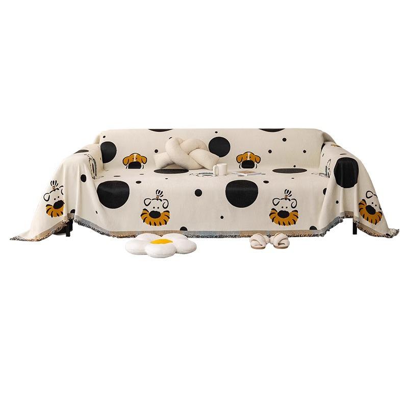 Chenier four-season universal sofa towel cartoon sofa cushion cover 2025 new all-inclusive non-slip sofa cover blanket