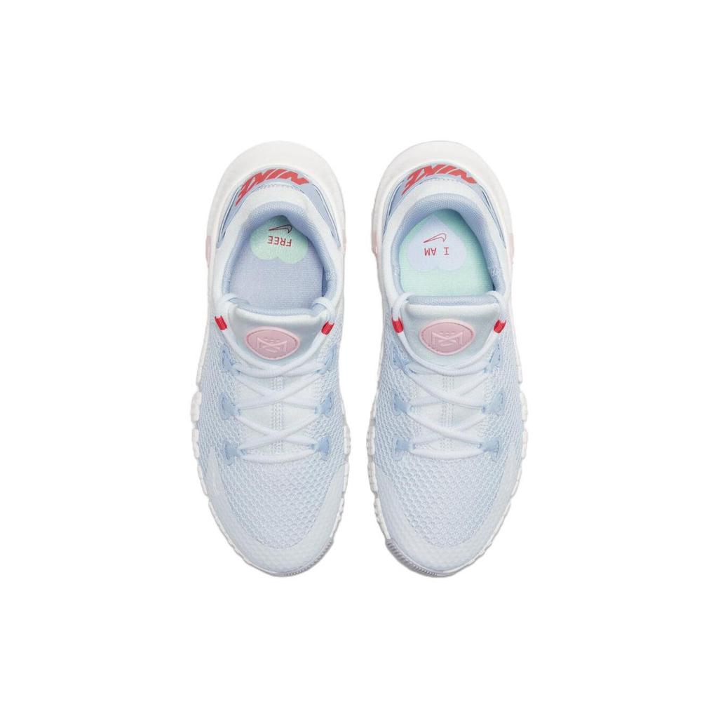 Nike Free Metcon 4 Football Grey Soft Pink Damskie Sneakersy Średnio-Miękki Różowy CZ0596-003