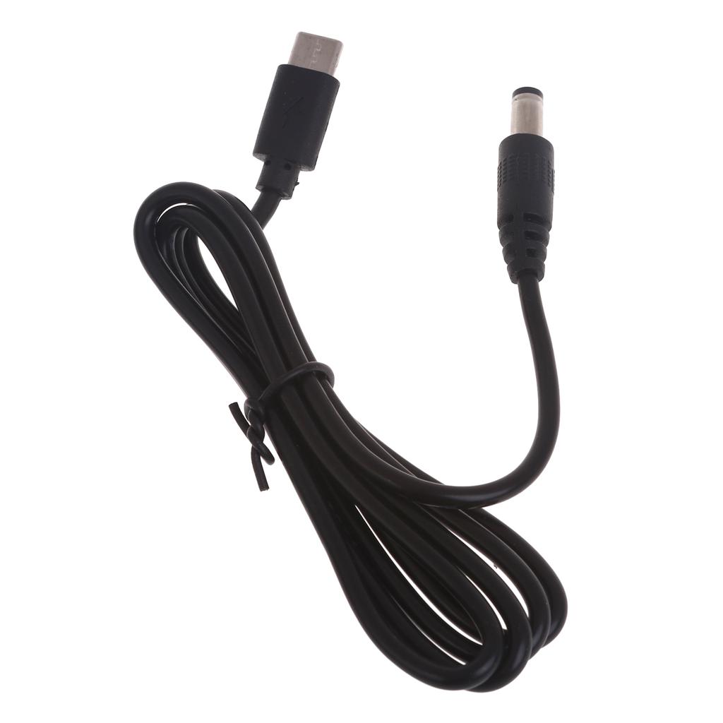 Typ-C auf 5,5x2,5mm Stromkabel Stecker auf Stecker DC5521 Anschlusskabel für Router, , LED-Leuchten und Kameras