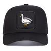 Men Duck Embroidered Baseball Cap Mesh Hat Outdoor Adjustable Sunscreen Leisure Hat Spring Autumn Travel Tourism Beach Vacation