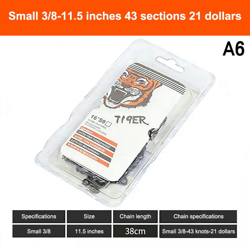 §12/16/18/20/22/24 Inch Saw Chainsaw Chain Wear-resistant Chainsaw Blade High Hardness Drive Right Angle Chainsaw