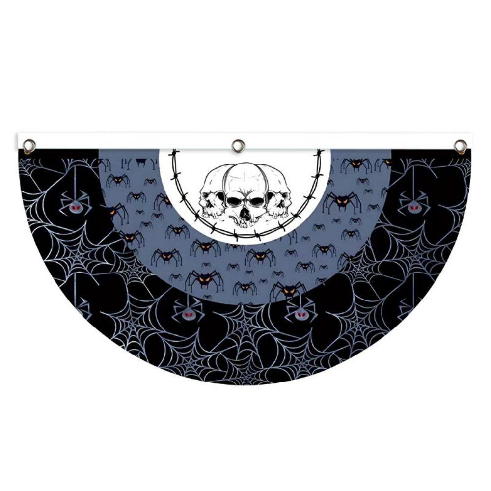 

45*90 см Хэллоуин Фан-флаг Полиэстер Призрак Тыква Гирлянда Флаг Хэллоуин Вечеринка style G