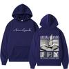 Sängerin Ariana Grande Album Tour Print Hoodie Herren Damen Mode Sweatshirt Langarm Lässig Vintage Übergroß Pullover